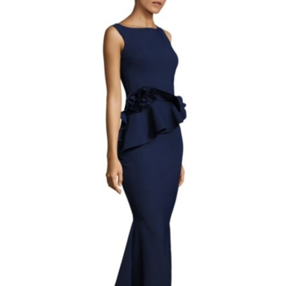 chiara boni navy gown